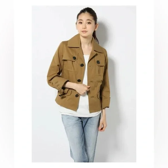 DSQUARED2 Brown Belted Trench Coat - Picture 5 of 9